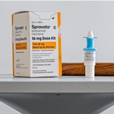 Spravato Esketamine 56mg Nasal Spray Dose Kit (2x28mg) - FDA-Approved Treatment for Treatment-Resistant Depression | Spravato Buy Online