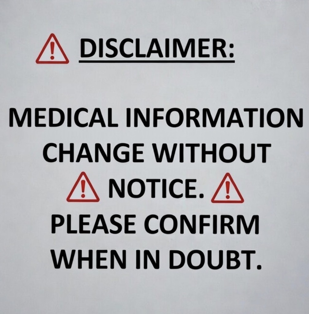 Medical Disclaimer Lyfeunit