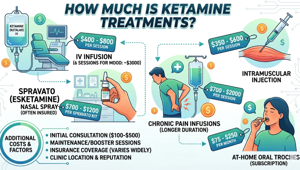 How Much is Ketamine Treatments