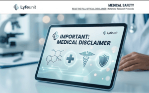 Medical Disclaimer & Safety Information | Lyfeunit Ketamine Research