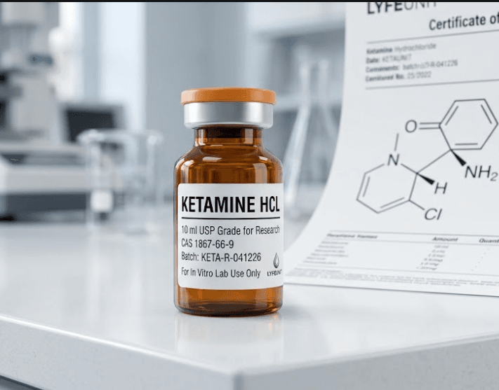 Shop Ketamine Buy Ketamine HCL USP Grade | CAS 1867-66-9 | Lyfeunit